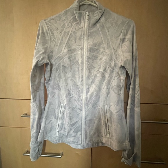 Lululemon define jacket white/grey - Picture 1 of 2